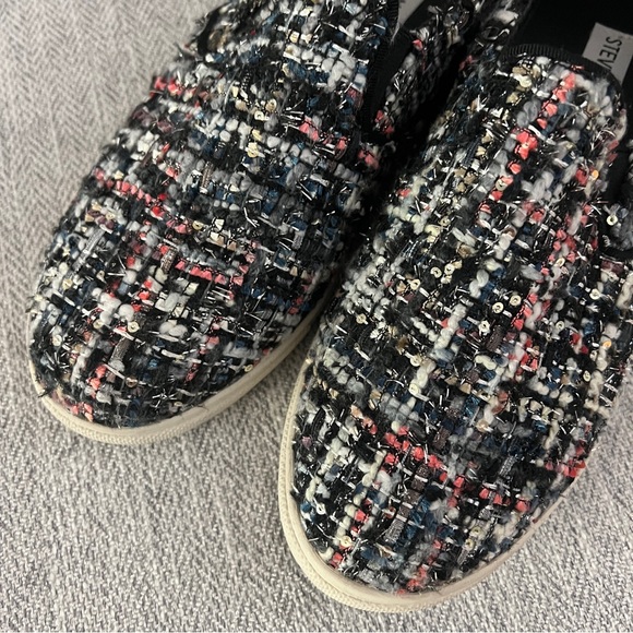 Steve Madden ecentrcq tweed sneaker sz 8 - Picture 10 of 11